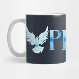 Serene Sky: Dove of Peace Mug